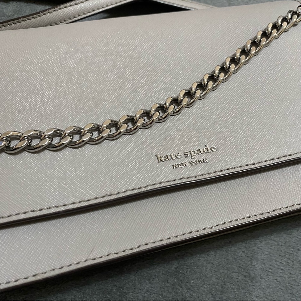 Kate Spade Cameron Convertible Crossbody - Dove Grey - Picture 4 of 10